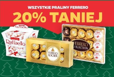 Praliny Ferrero - wszystkie rodzaje promocja w Netto