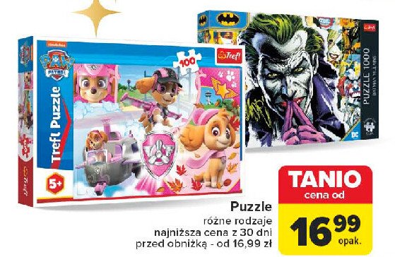 Puzzle batman villains joker 1000 el. Trefl promocja w Carrefour Market