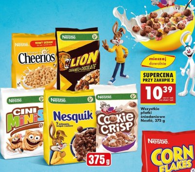 P艂atki 艣niadaniowe Cookie crisp promocja