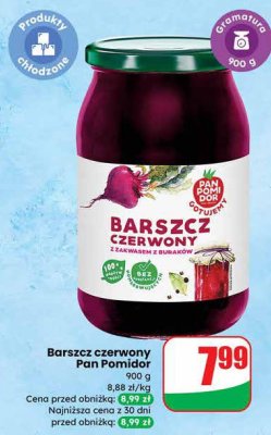 Barszcz czerwony  promocja w Dino