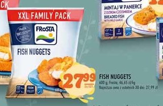 Nuggetsy rybne Frosta promocja