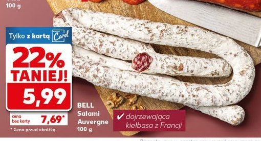 Salami auvergne Bell promocja w Kaufland