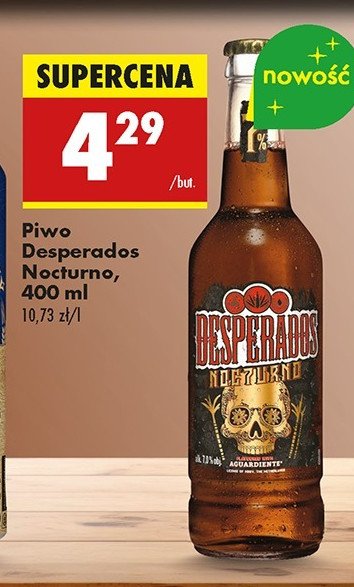 Piwo Desperados Nocturno promocja w Biedronka