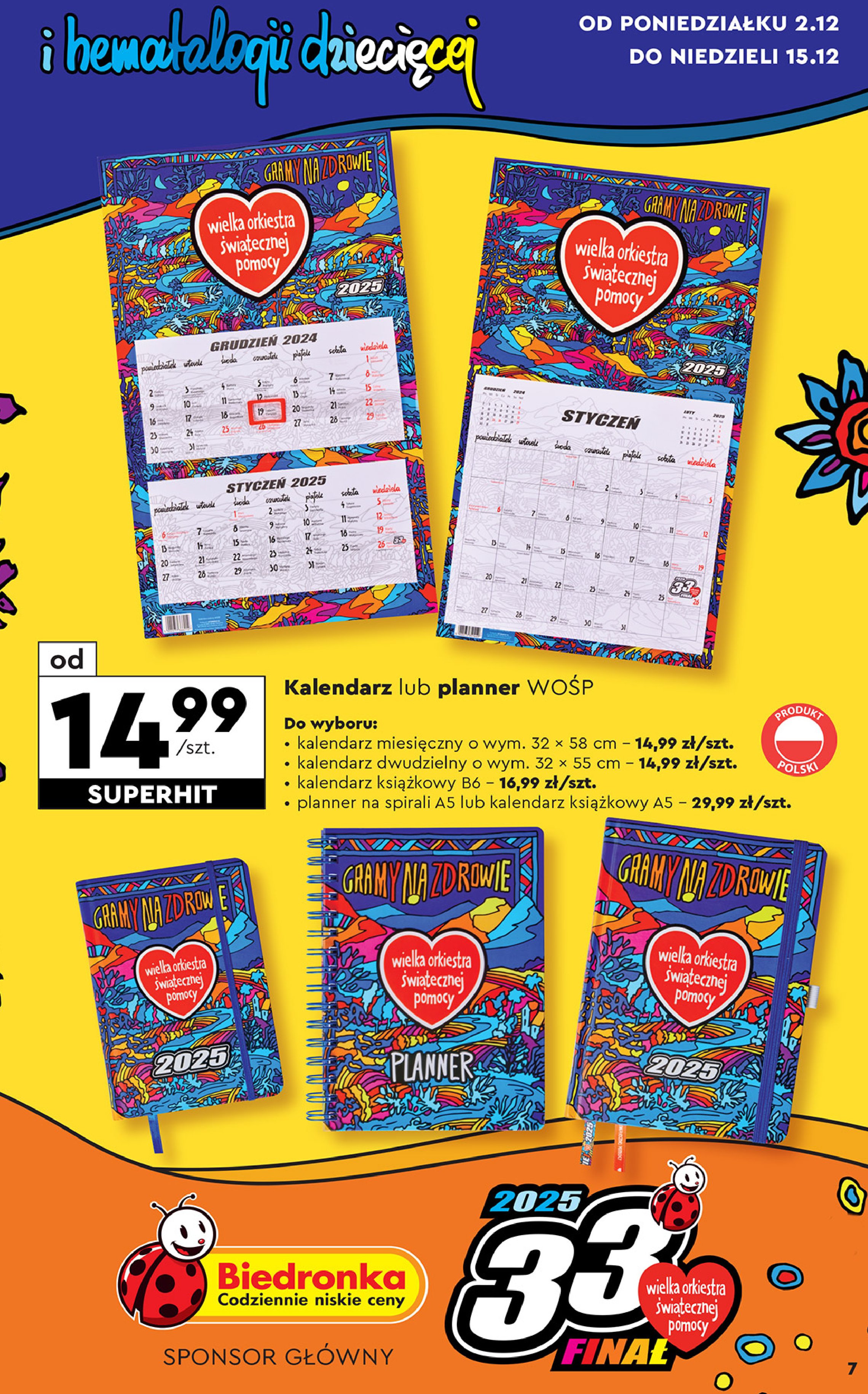 Planer wo艣p promocja