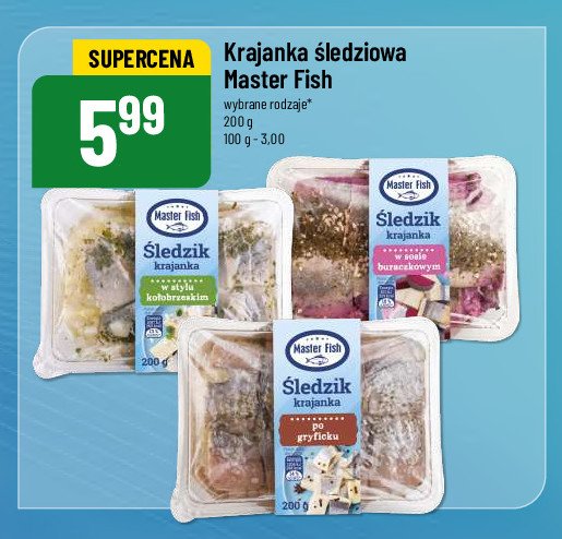 Śledzik krajanka w stylu kołobrzeskim Master fish promocja