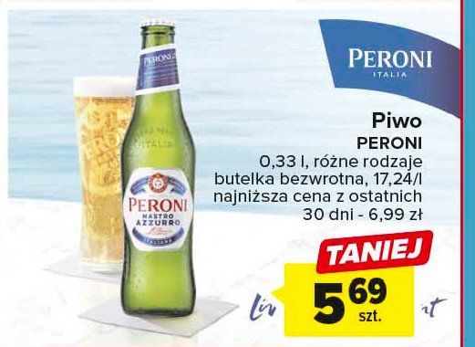 Piwo Peroni 0.0% promocja
