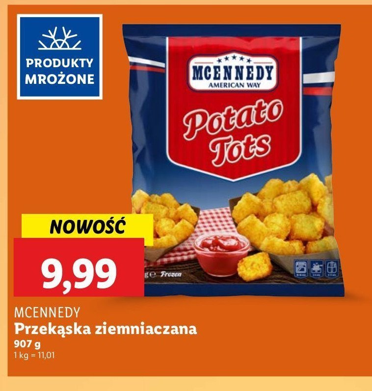 Przekąska ziemniaczana Mcennedy promocja