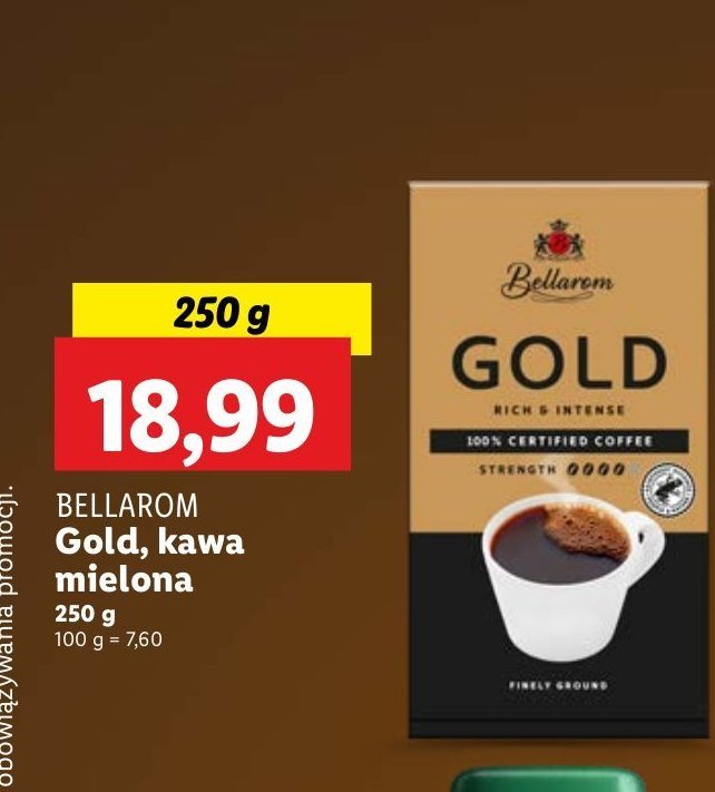 Kawa Bellarom bio organic gold promocja