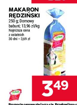 Makaron rędziński domowy Eko-mak promocja w Stokrotka