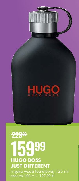 Woda toaletowa Hugo boss just different Hugo by hugo boss promocje