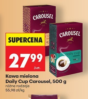 Kawa mielona Flying Horses 500 g promocja w Biedronka