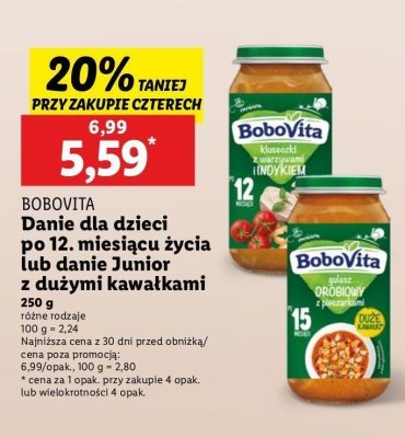 Gulasz drobiowy z pieczarkami Bobovita promocja
