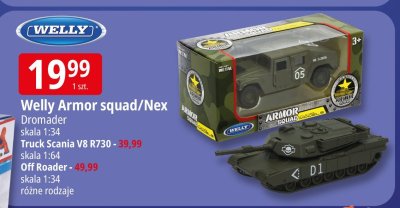 Welly Armor squad/Nex Dromader skala 1:34 promocja w Leclerc