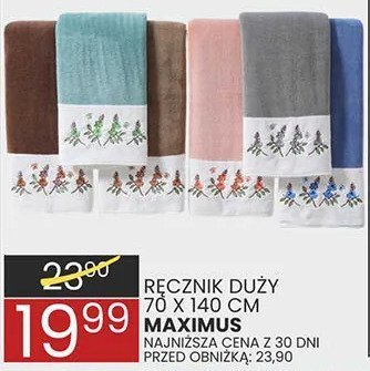 Ręcznik promocja w Wafelek