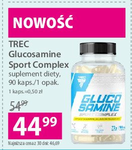 Suplement diety Trec glucosamine sport complex promocja