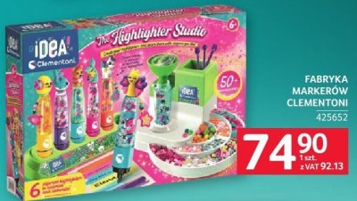 Fabryka markerów Clementoni promocja w Selgros