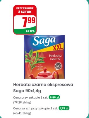 Herbata czarna promocja w Dino