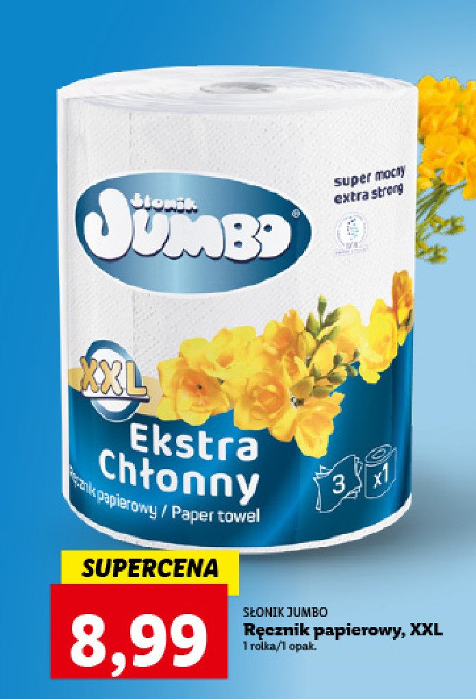 Ręcznik kuchenny xxl ekstra chłonny Słonik jumbo promocja
