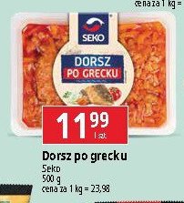 Dorsz po grecku Seko promocja
