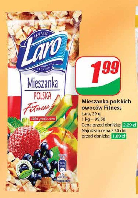 Mieszanka polska fitness Laro promocja