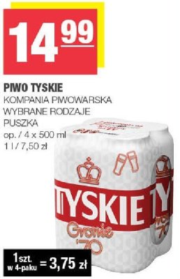 Piwo promocja w SPAR