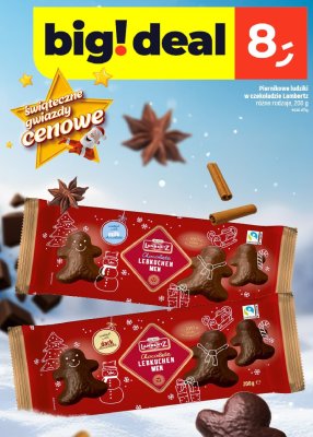 Piernikowe ludziki w czekoladzie Lambertz różne rodzaje promocja w Dealz