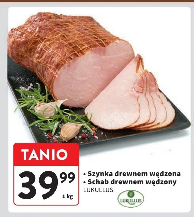 Schab drewnem wędzony Lukullus promocja