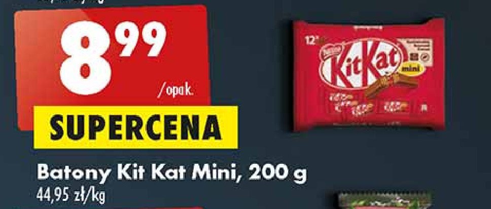Batoniki Kitkat mini promocja
