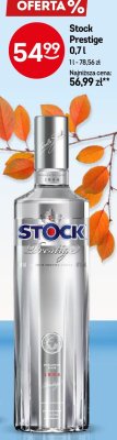 Wódka Stock Prestige 0,7l promocja w Żabka