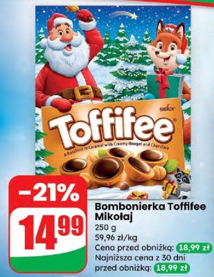 Bombonierka Toffifee świąteczna promocja w Dino