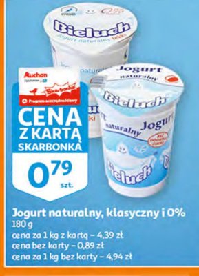 Jogurt naturalny Bieluch promocja
