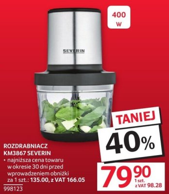Rozdrabniacz KM3867 SEVERIN promocja w Selgros