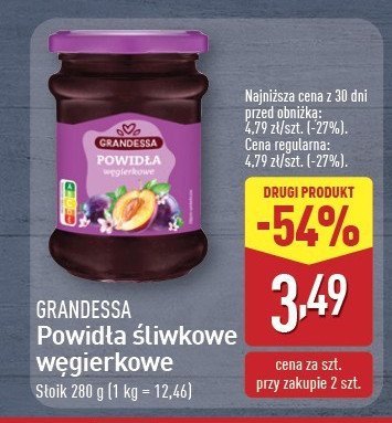 Powidła węgierkowe promocja w Aldi