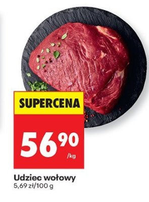 Udziec wołowy promocja w Biedronka