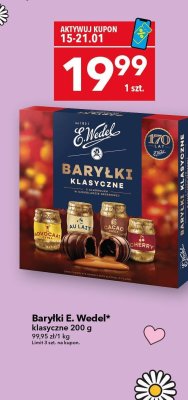 Baryłki klasyczne 200g E. Wedel promocja w LEWIATAN