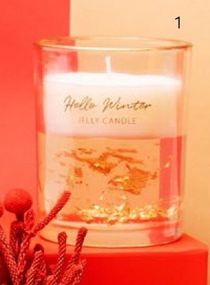 Świeca żelowa Hello WInter promocja w Rossmann