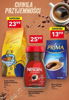 Kawa mielona Prima Finezja 250 g promocja w LEWIATAN