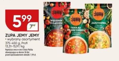 Zupa jemy jemy wybrany asortyment promocja w Chata Polska