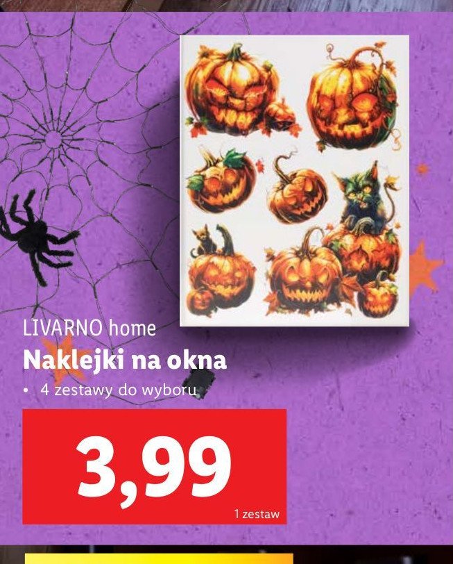 Naklejki na okna LIVARNO HOME promocja