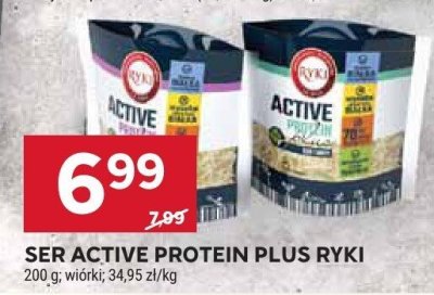 Ser Active Protein Plus wiórki promocja w Stokrotka
