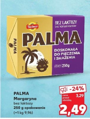 Margaryna bez laktozy Palma promocja w Kaufland