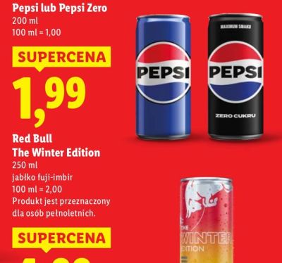 Napój promocja w Lidl