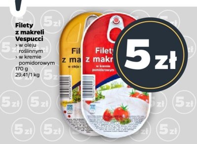 Filety z makreli w oleju roślinnym  promocja w Netto