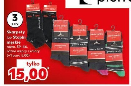 Skarpety męskie 39-46 Pierre cardin promocja