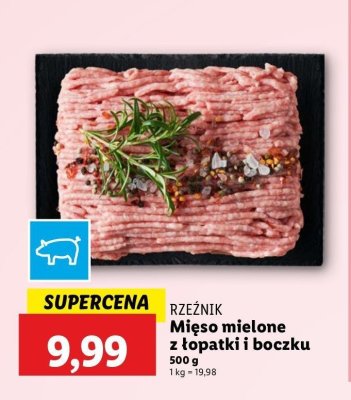 Mięso mielone z łopatki i boczku Rzeźnik codzienna dostawa promocja