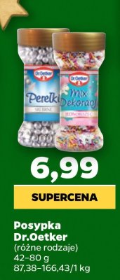 Posypka Dr.Oetker promocja w Netto