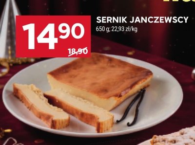 Sernik  promocja w Stokrotka