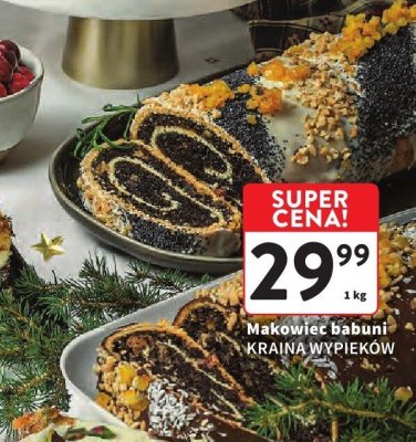 Makowiec babuni KRAINA WYPIEKÓW promocja w Intermarche