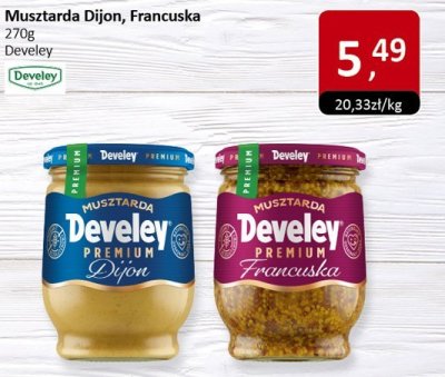 Musztarda Dijon Develey promocja w Market Point