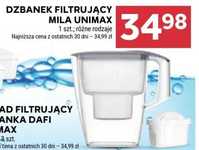 Wkład filtrujący Dzbanek Dafi Unimax promocja w Stokrotka